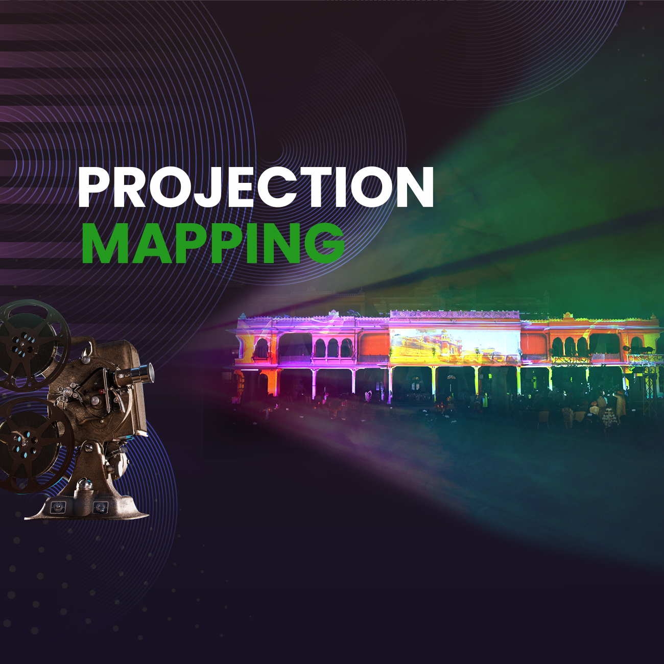 3d projection mapping Services Company
